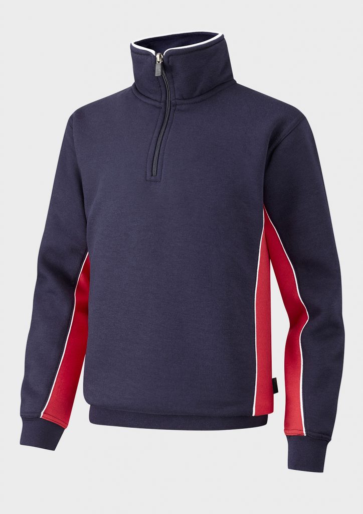 Spirit : 1/4 Zip Sweater Top