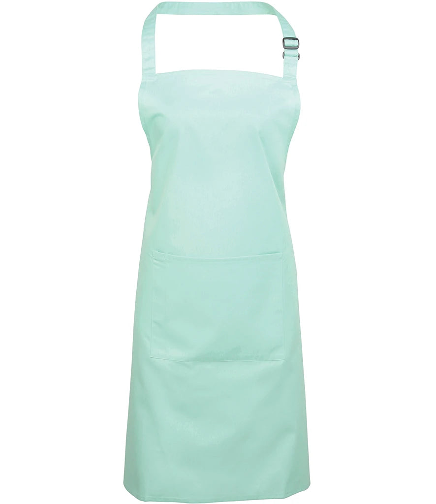 Bib Apron 'colours' with Pocket