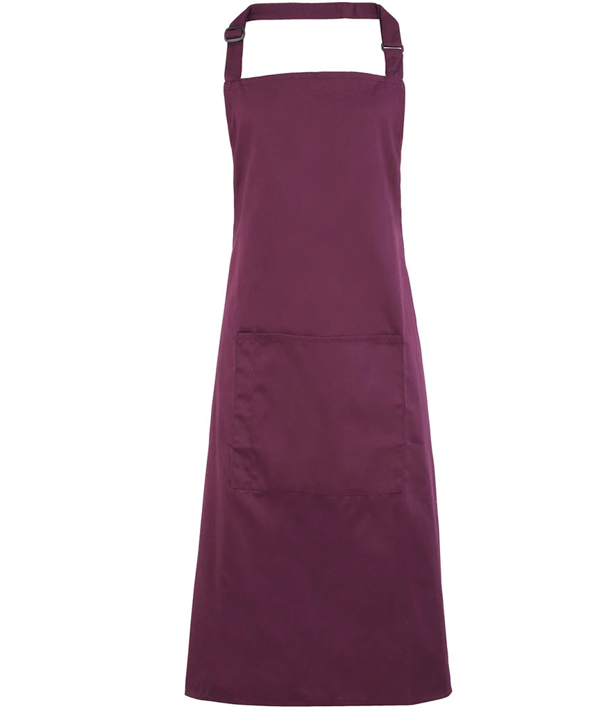 Bib Apron 'colours' with Pocket