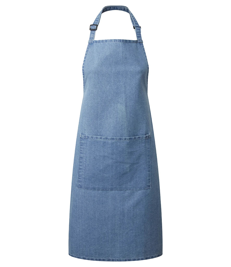 Bib Apron 'colours' with Pocket