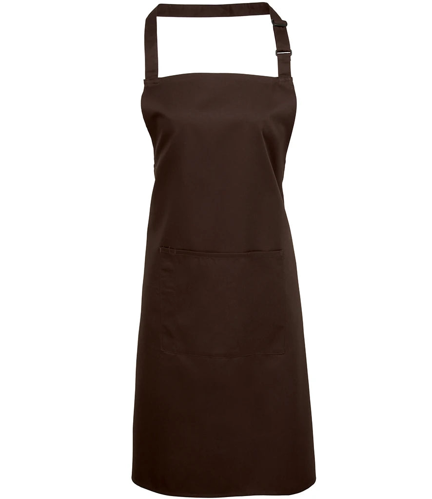 Bib Apron 'colours' with Pocket