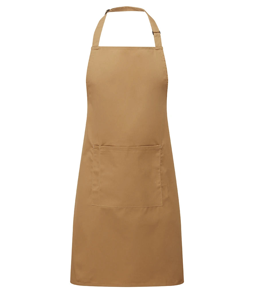 Bib Apron 'colours' with Pocket
