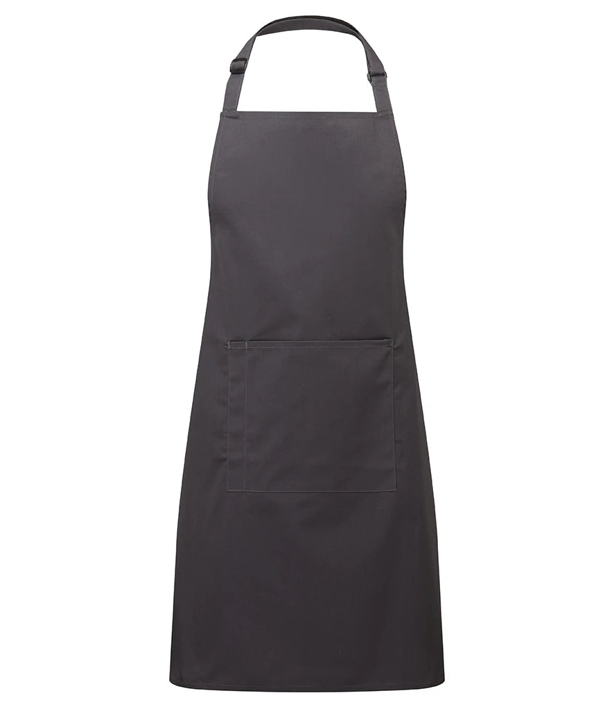 Bib Apron 'colours' with Pocket