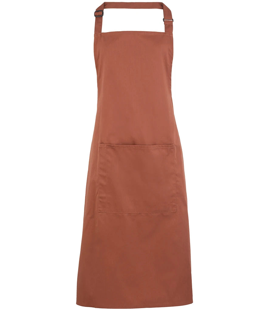 Bib Apron 'colours' with Pocket