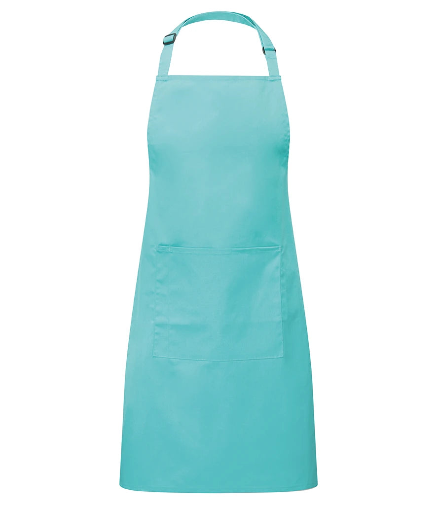 Bib Apron 'colours' with Pocket