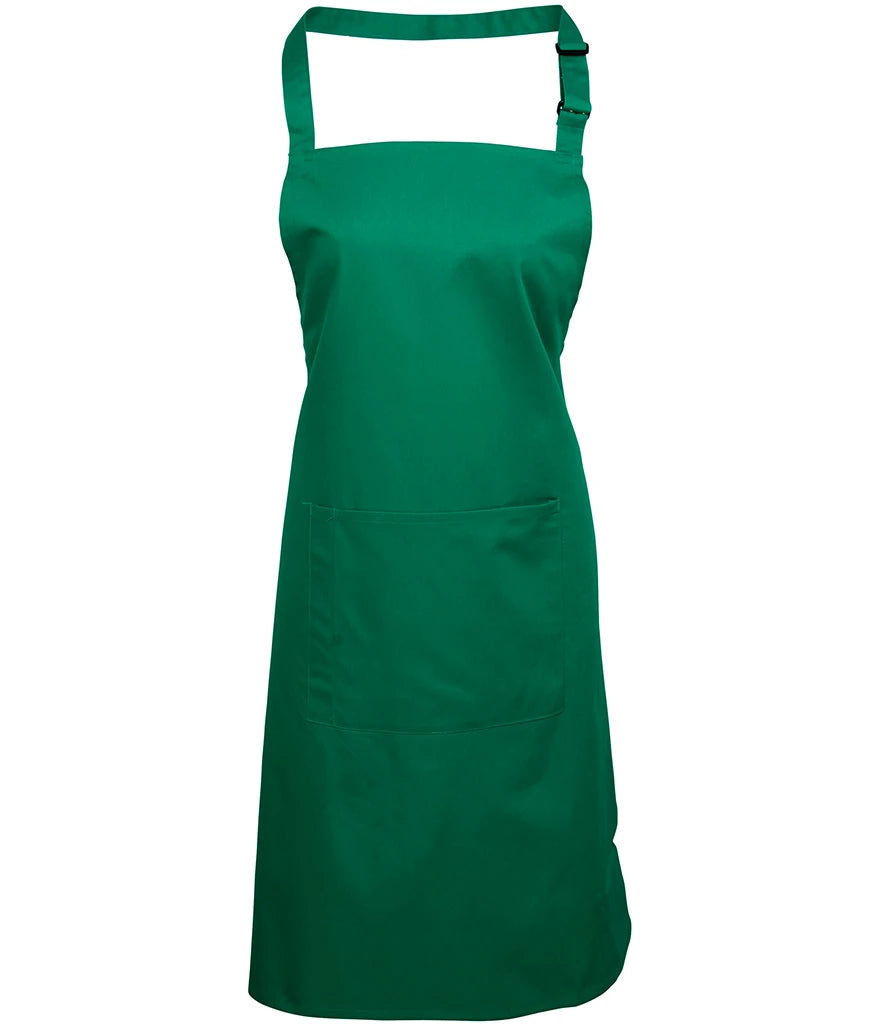 Bib Apron 'colours' with Pocket