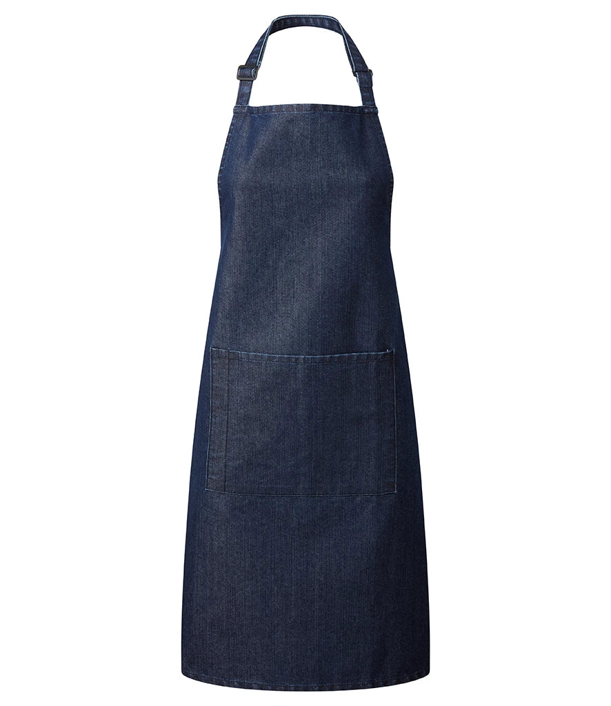 Bib Apron 'colours' with Pocket