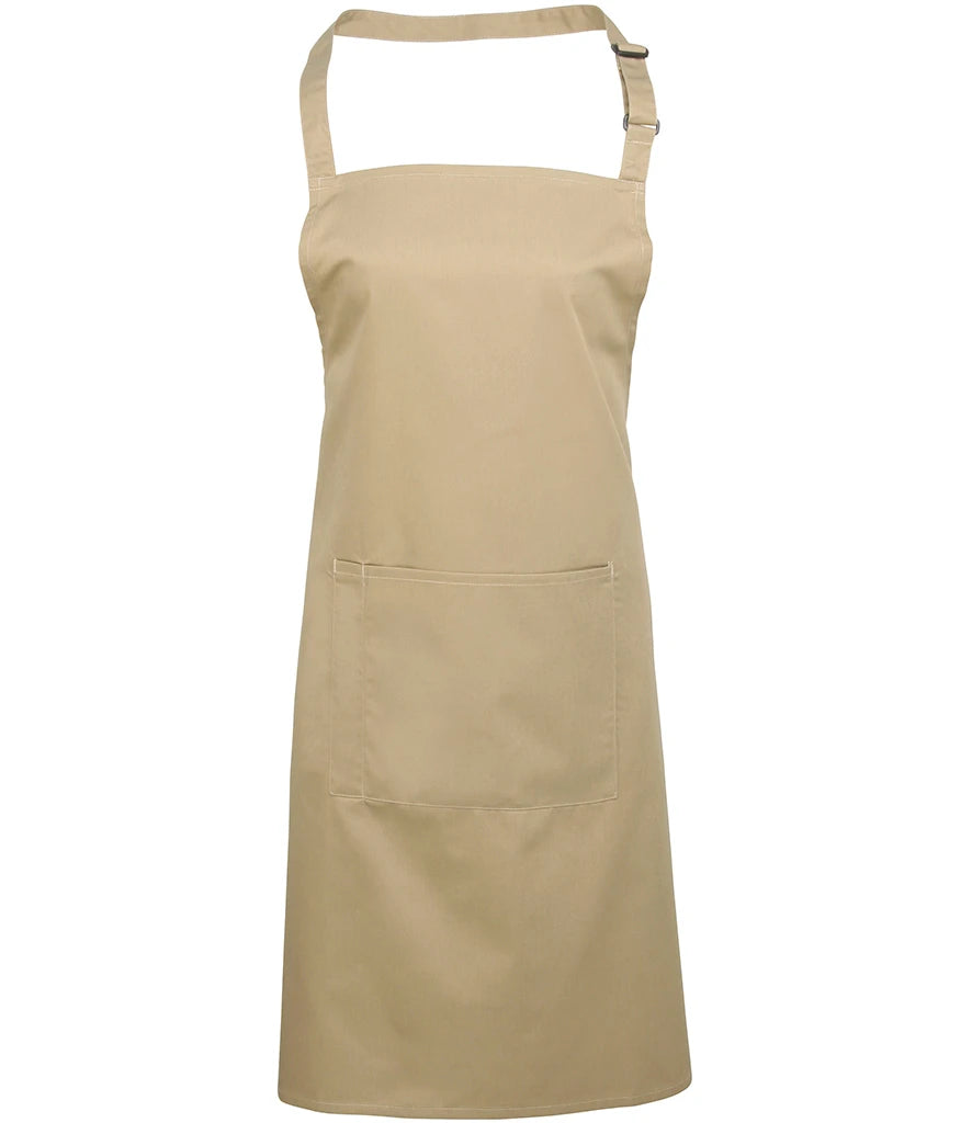 Bib Apron 'colours' with Pocket