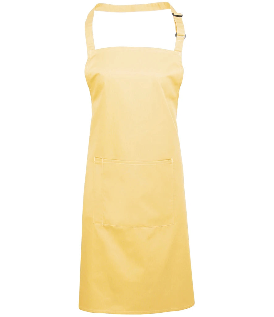 Bib Apron 'colours' with Pocket