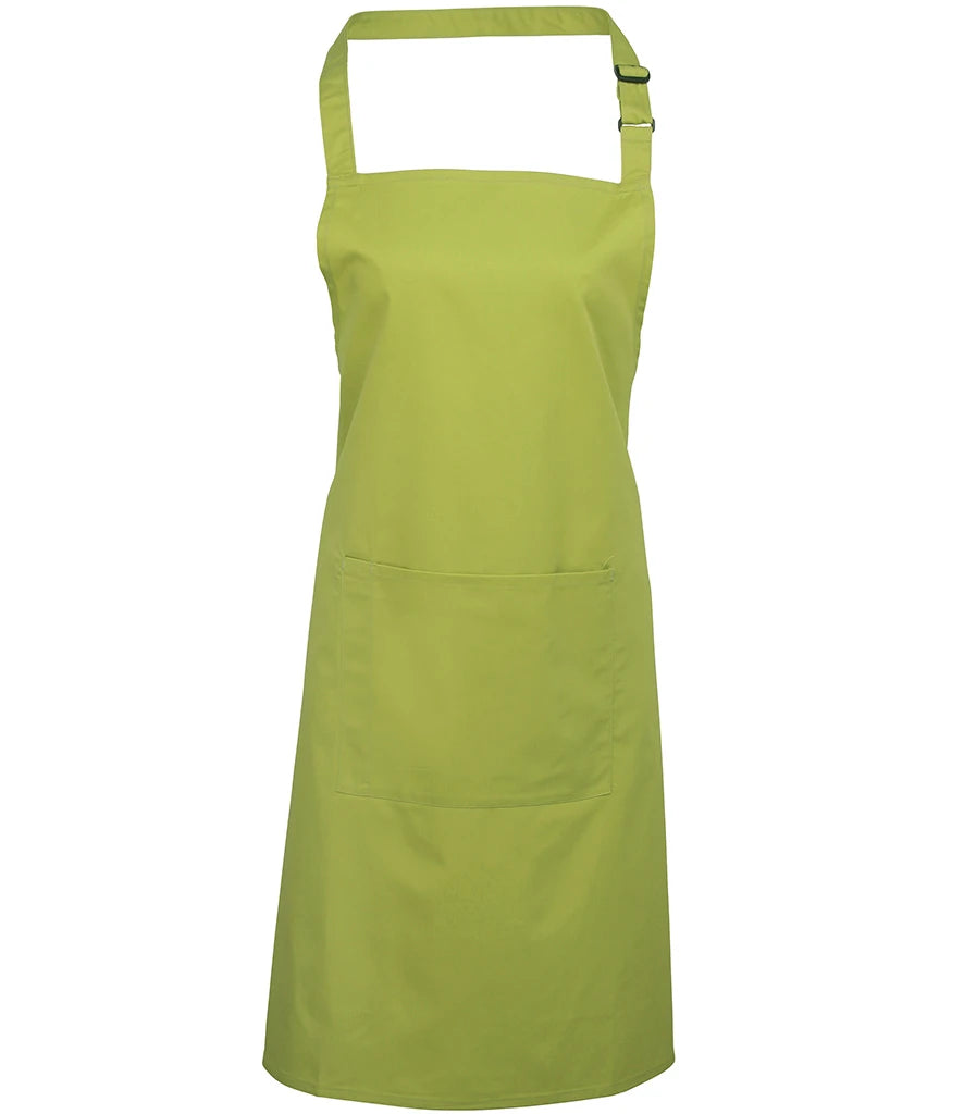 Bib Apron 'colours' with Pocket