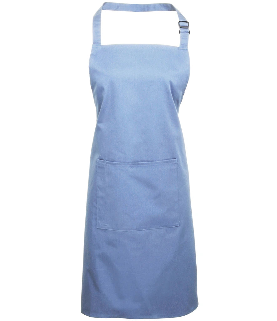 Bib Apron 'colours' with Pocket
