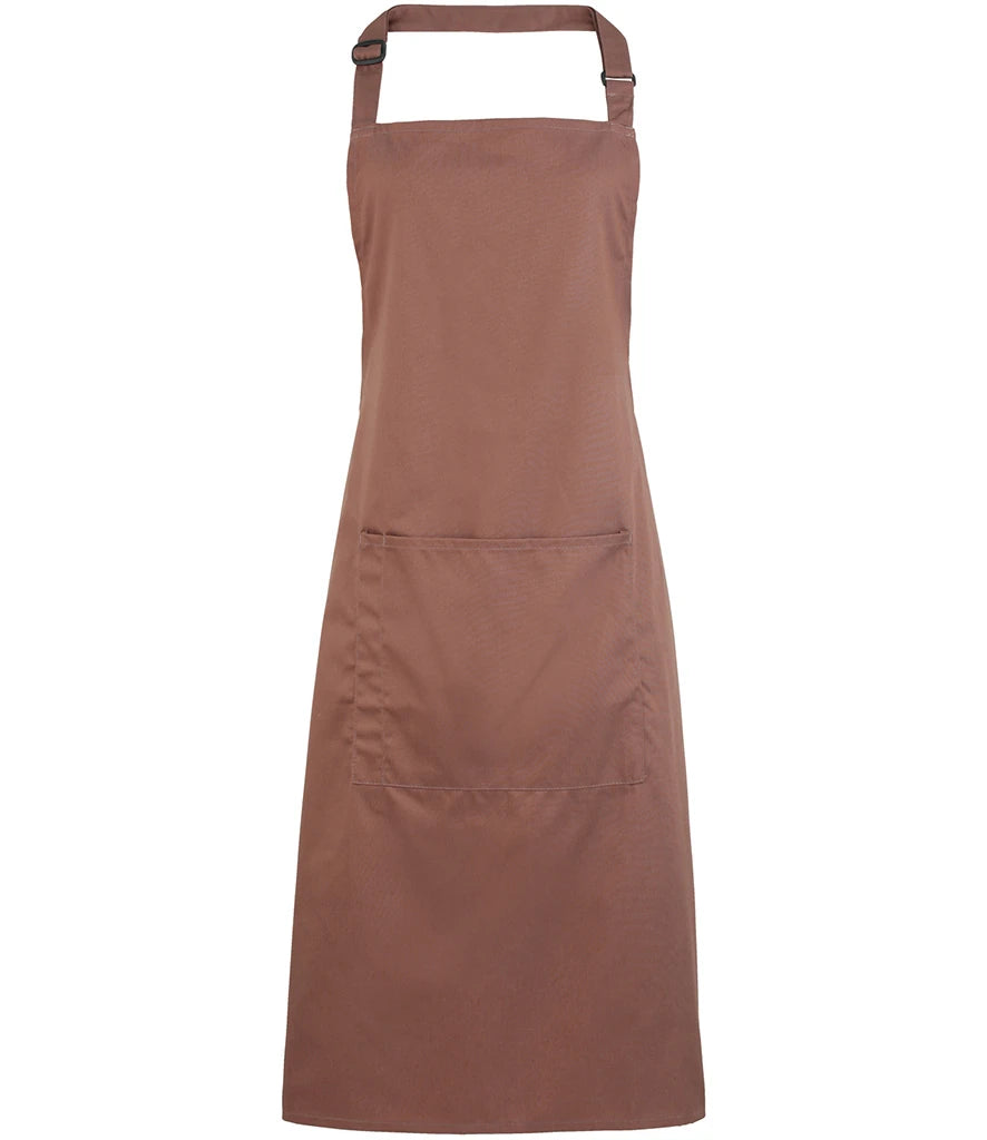 Bib Apron 'colours' with Pocket
