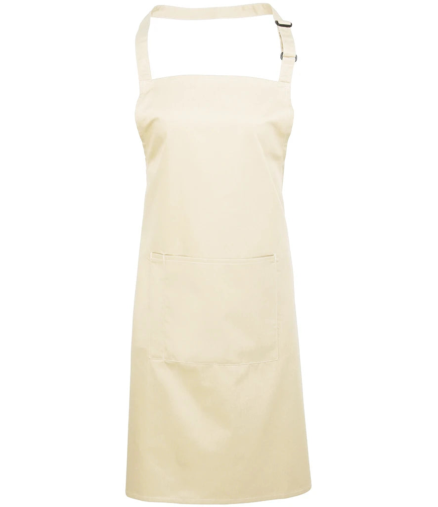 Bib Apron 'colours' with Pocket