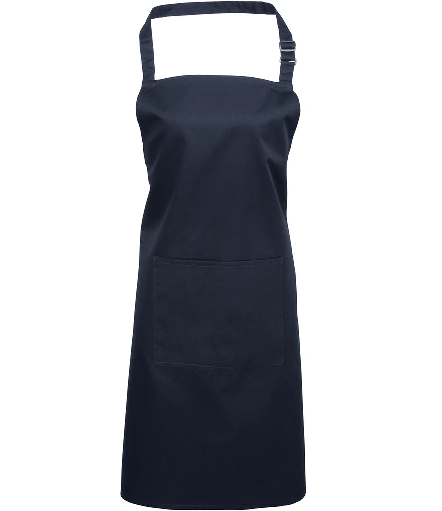 Bib Apron 'colours' with Pocket