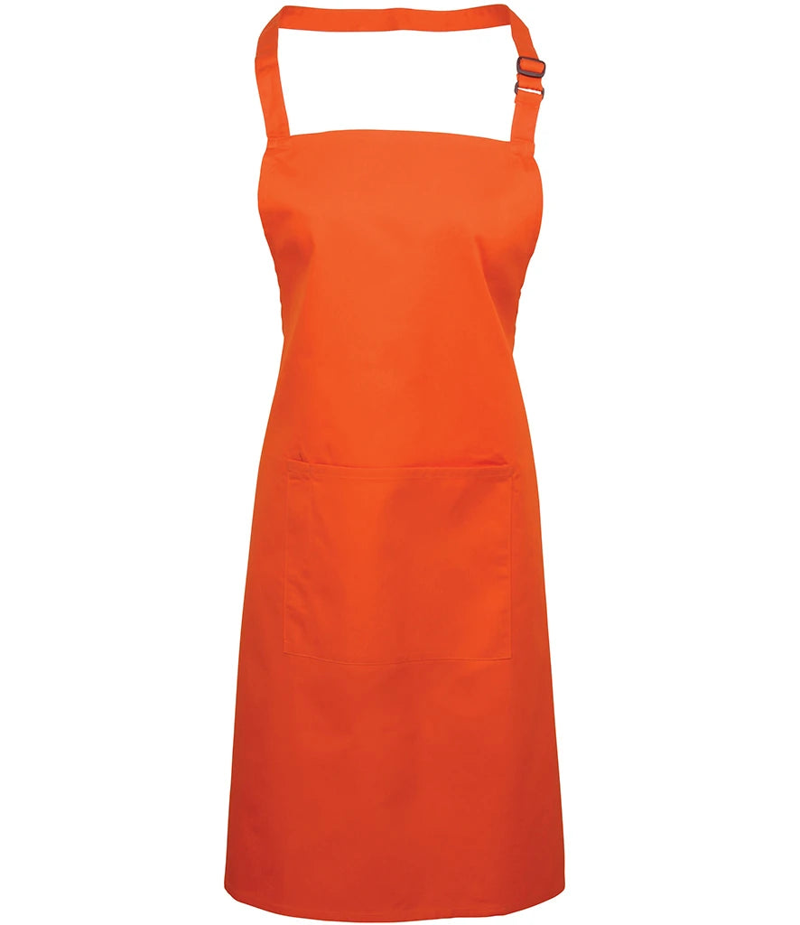 Bib Apron 'colours' with Pocket