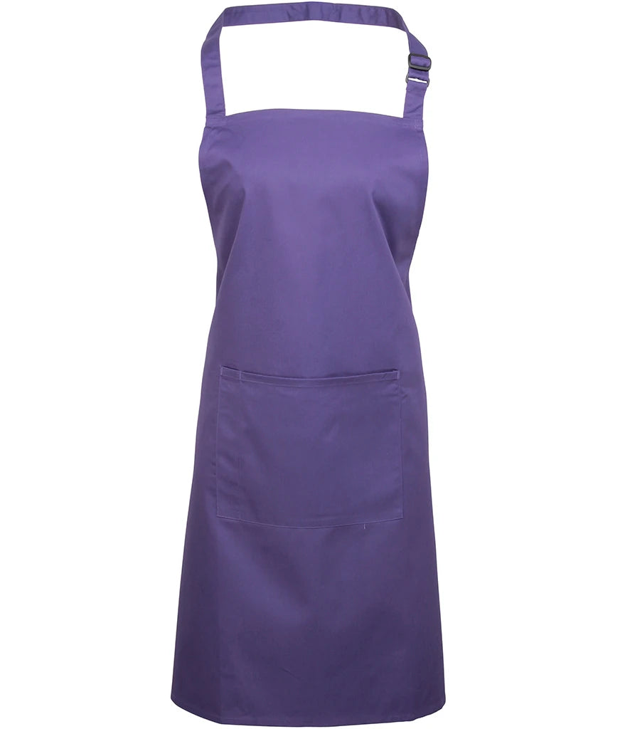 Bib Apron 'colours' with Pocket