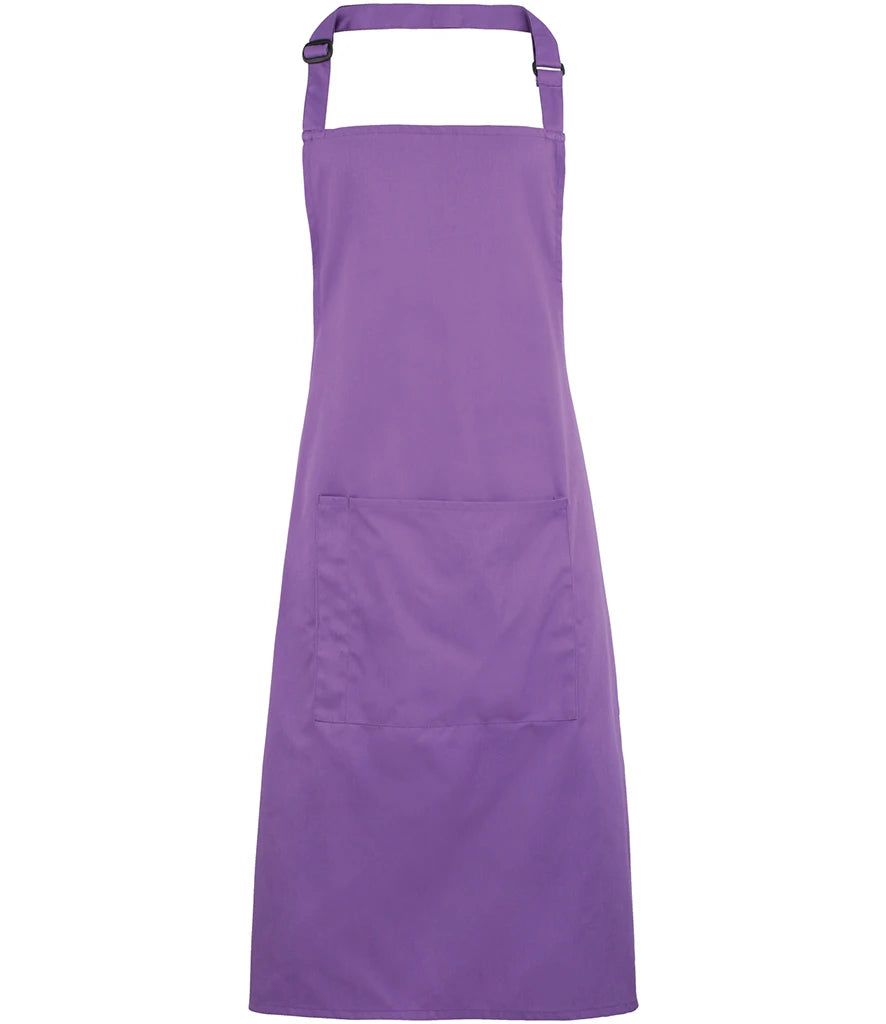 Bib Apron 'colours' with Pocket