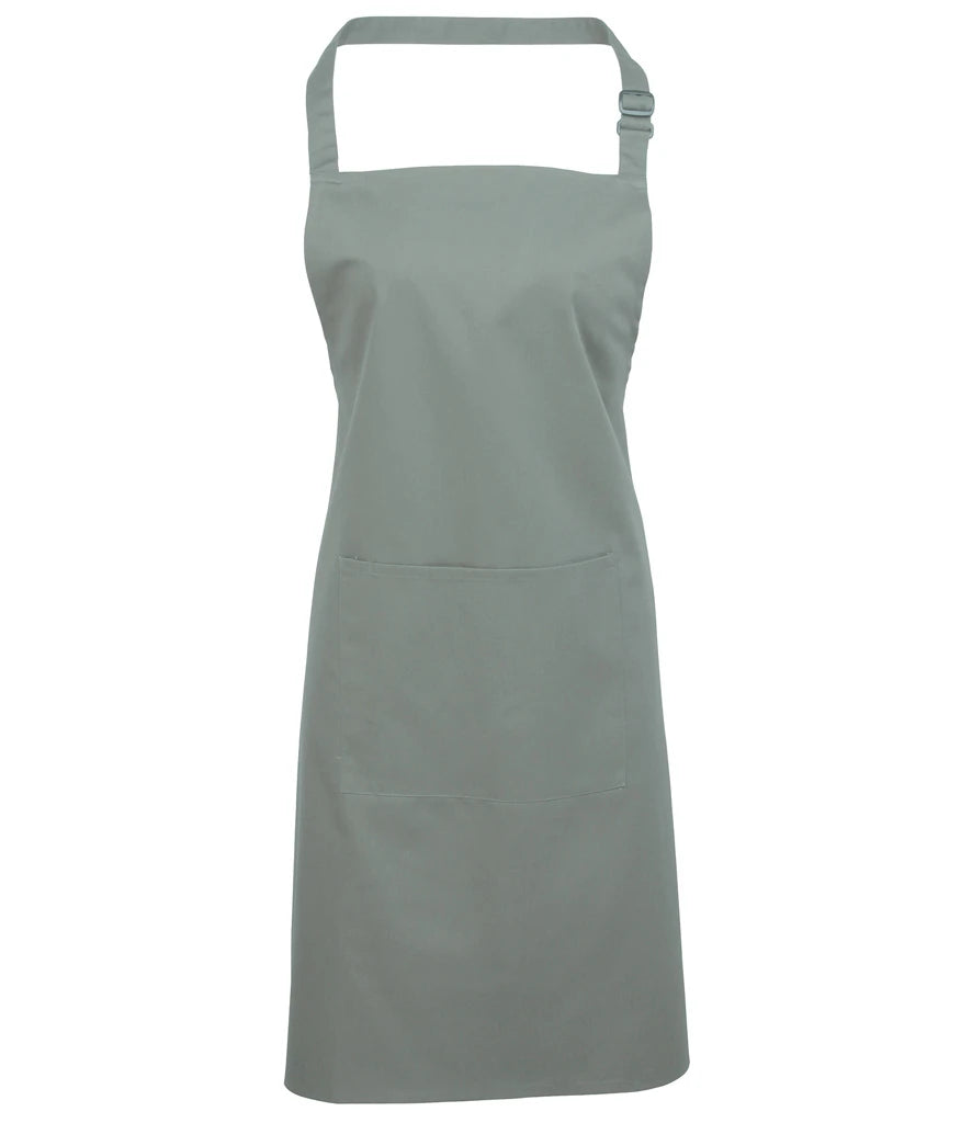 Bib Apron 'colours' with Pocket