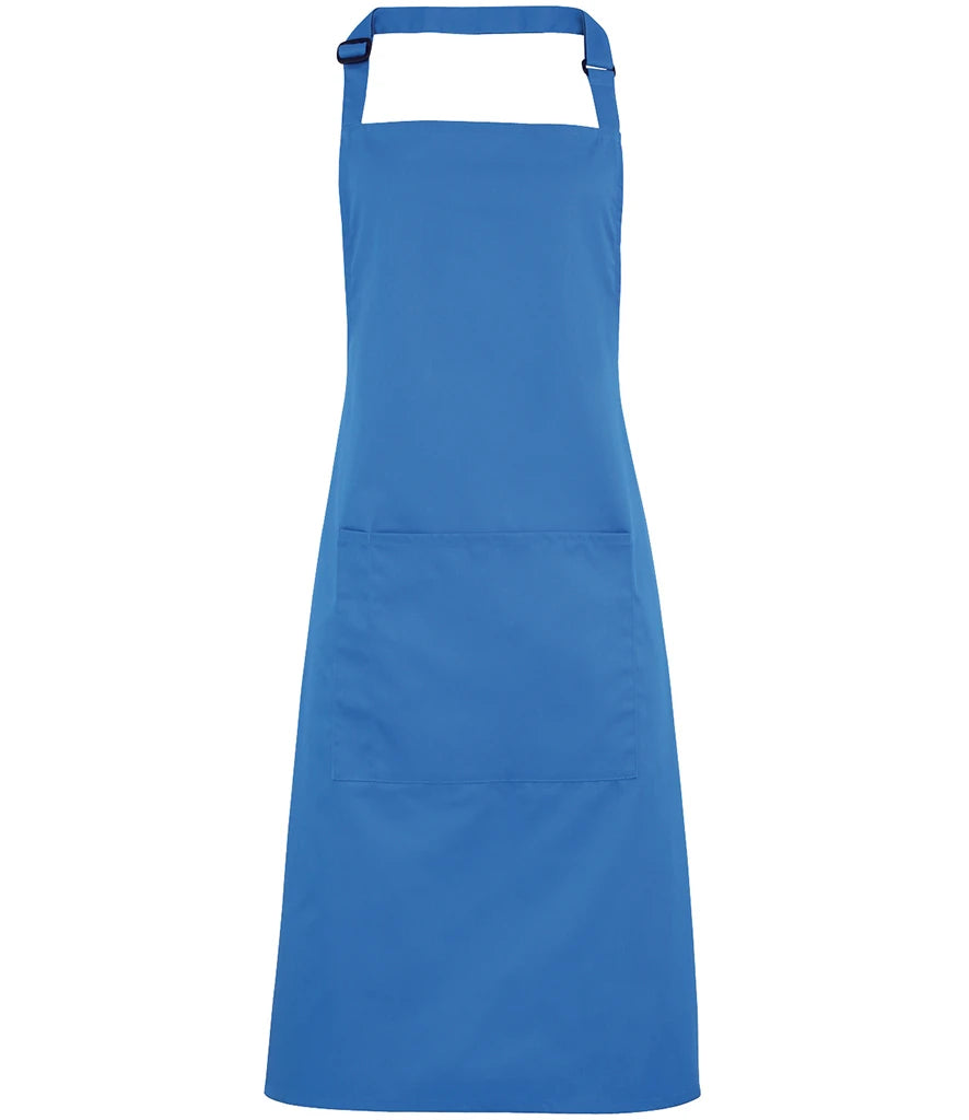 Bib Apron 'colours' with Pocket