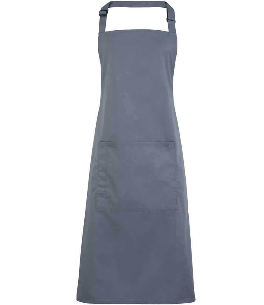 Bib Apron 'colours' with Pocket