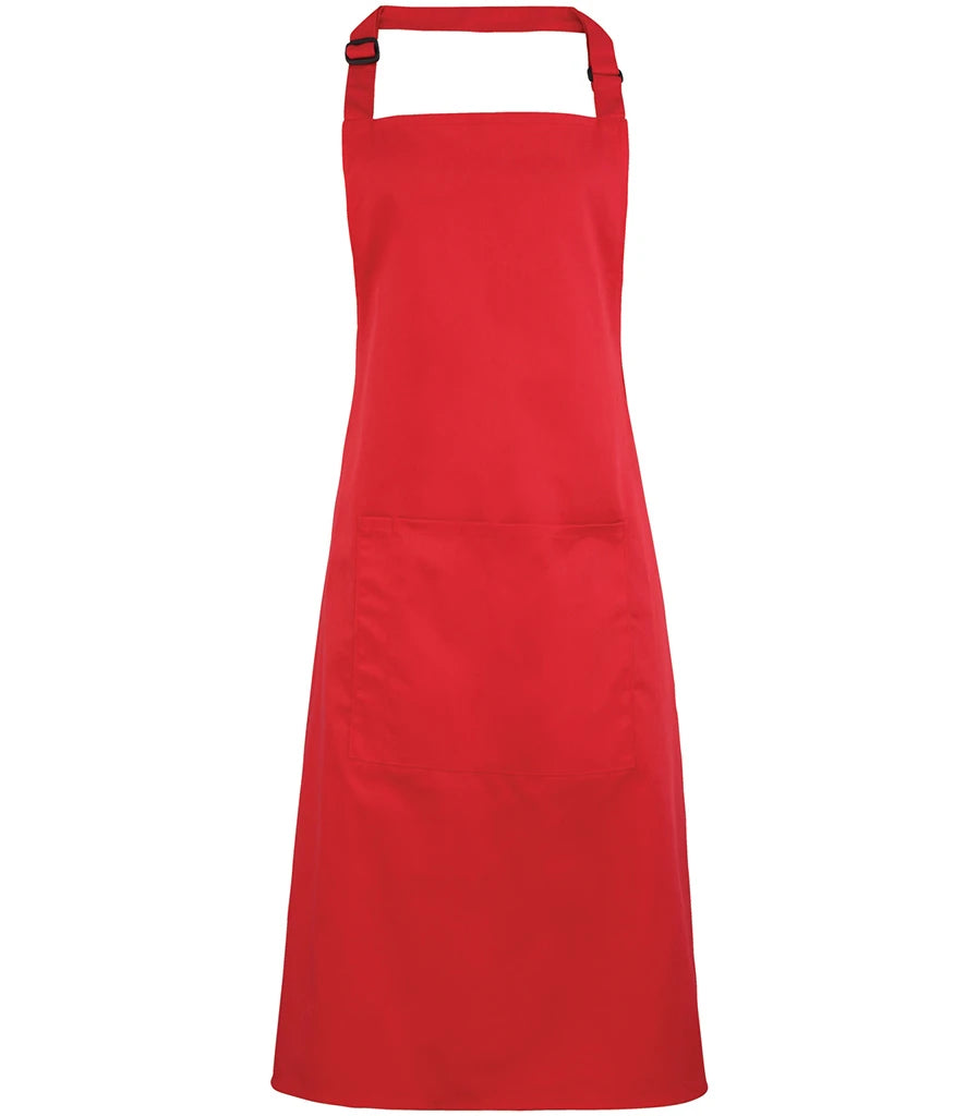 Bib Apron 'colours' with Pocket