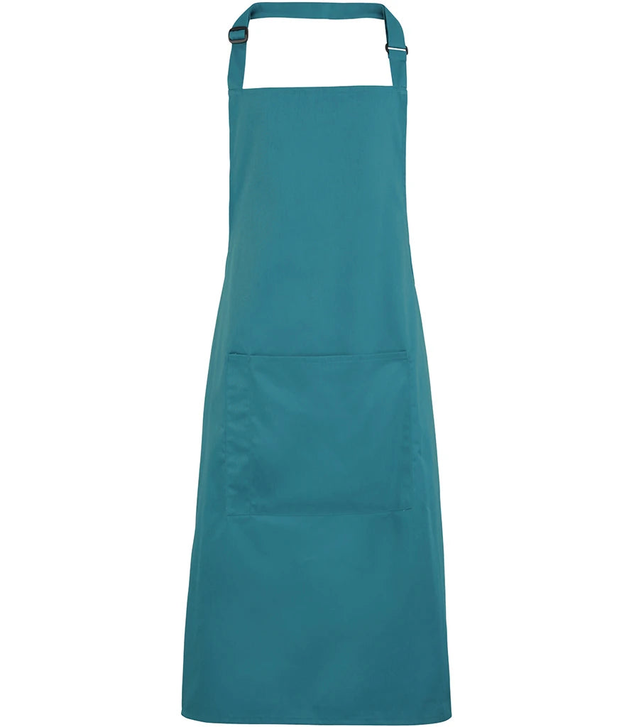 Bib Apron 'colours' with Pocket