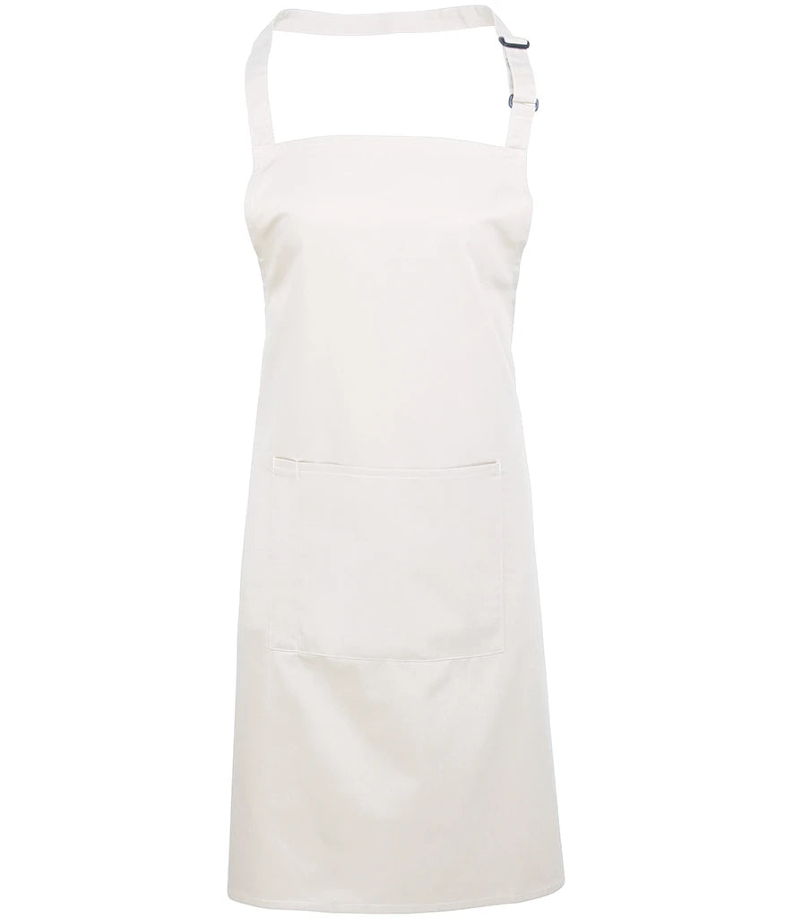 Bib Apron 'colours' with Pocket