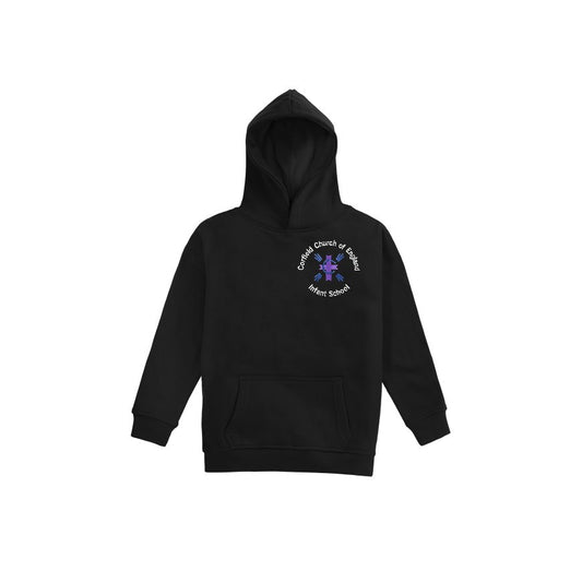 Corfield Church of England School - Hoody -Grey-Black