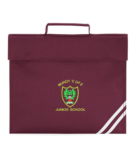 Mundy C. E. Junior School -Book Folder - Maroon