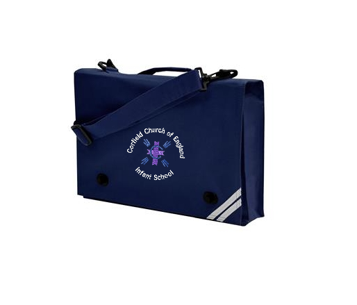 Corfield Church of England Primary School - Book Bag -navy