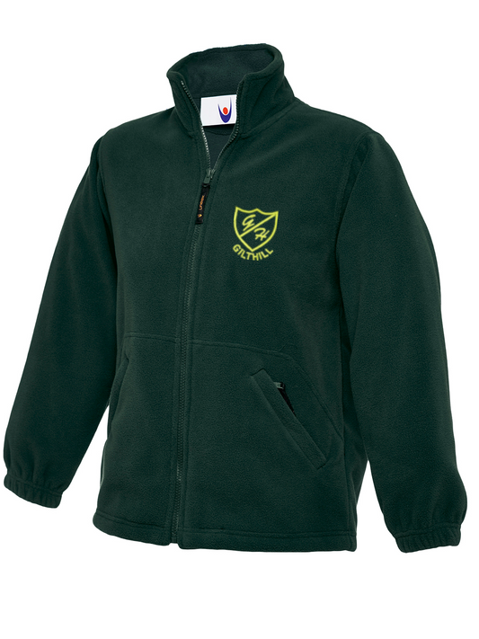 Gilthill Primary School -Fleece Jacket  -  Green