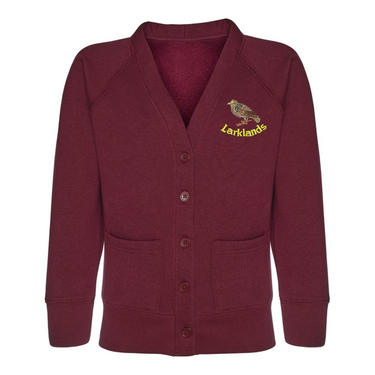 Larkland Infants - Cardigan  Sweatshirt -Maroon