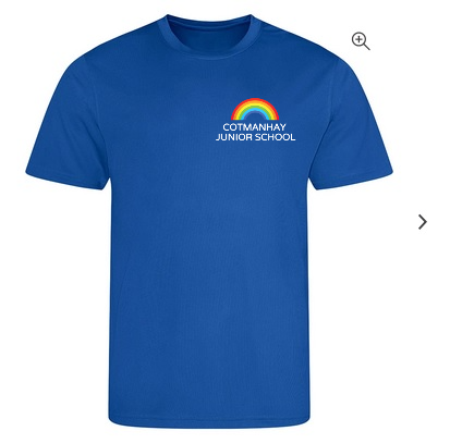 Cotmanhay Juniors PE Cool T-shirt -