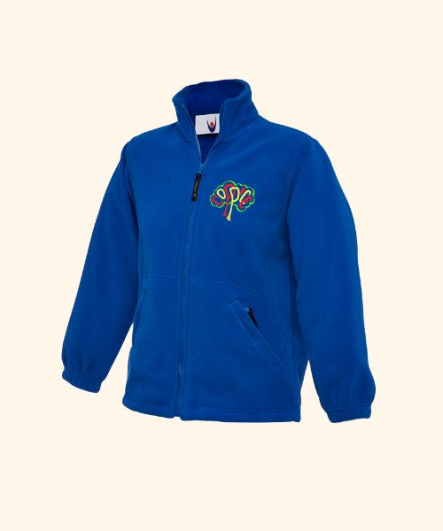 Coppice Primary School Royal Blue Fleece Jacket