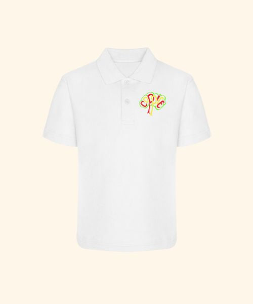 Coppice Primary School White Polo Shirt