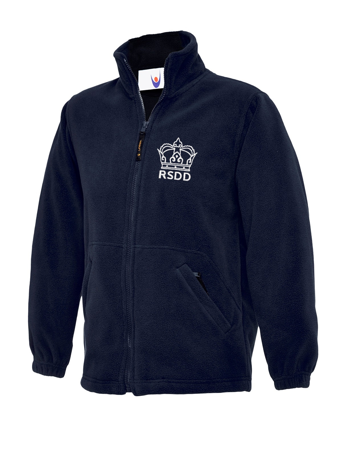 Royal School for the Deaf Derby - Fleece Jacket  -Navy