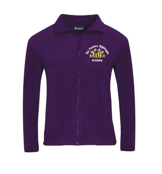 Florence Nightingale Academy - Fleece Jacket - Purple