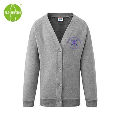 Corfield Church of England Infant School -Cardigan - Grey
