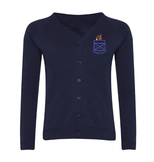 Granby School - Sweatshirt Cardigan - navy