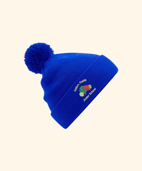 Hallam Fields Primary School Pom Pom Beanie
