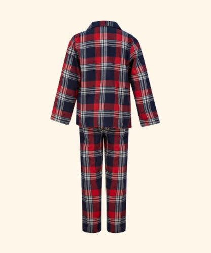 Kids Tartan Lounge Set (Pajamas)