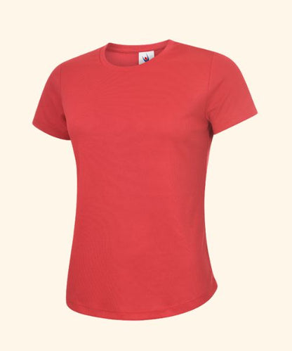 Ladies Ultra Cool T Shirt with logo