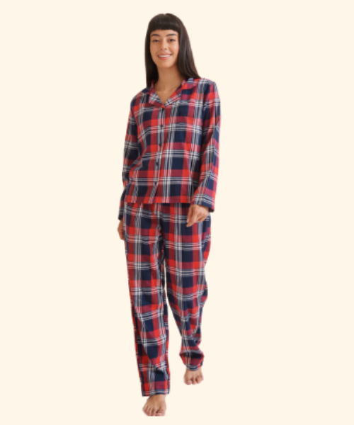 Ladies Tartan Pajamas