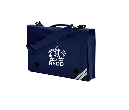 Royal School for the Deaf Derby - Book Bag - Navy