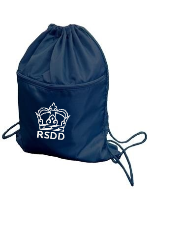 Royal School for the Deaf Derby - P.E. Kit Bag - Navy