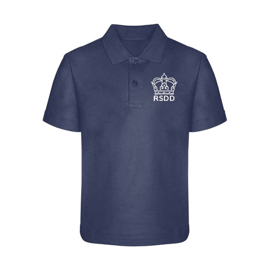 Royal School for the Deaf Derby - Polo Shirt -Navy