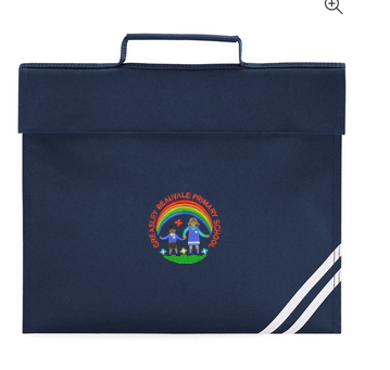 Greasley Beauvale Primary School -Book Folder- Navy