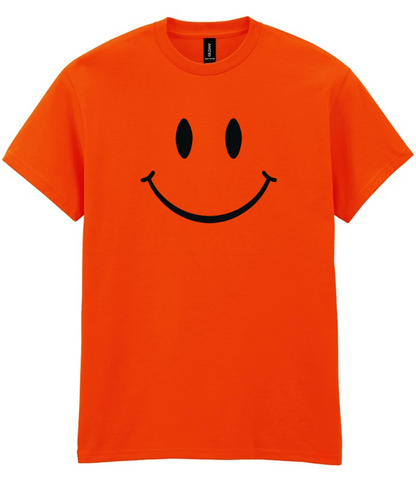 80s Smiley Face Adult t-Shirt