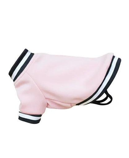 Portman & Pooch Hoodie Varsity Jacket