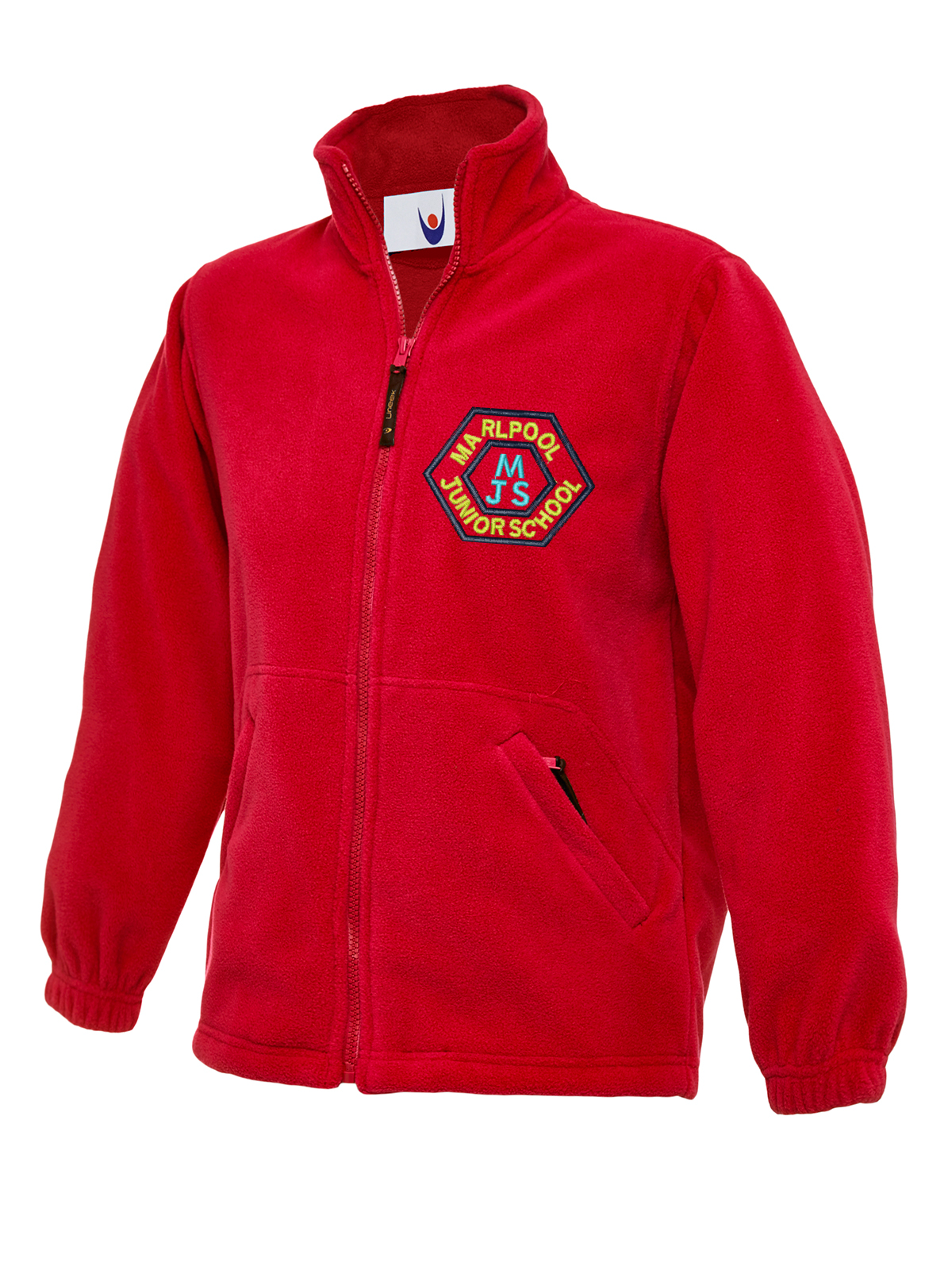 Marlpool Junior School -Fleece Jacket  - Red